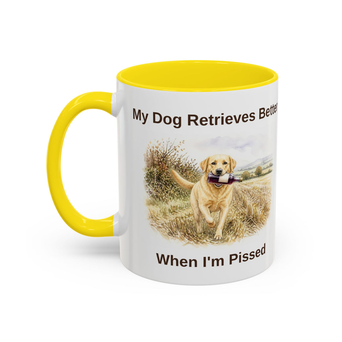 Retrieves Better Mug - Labrador - Yellow