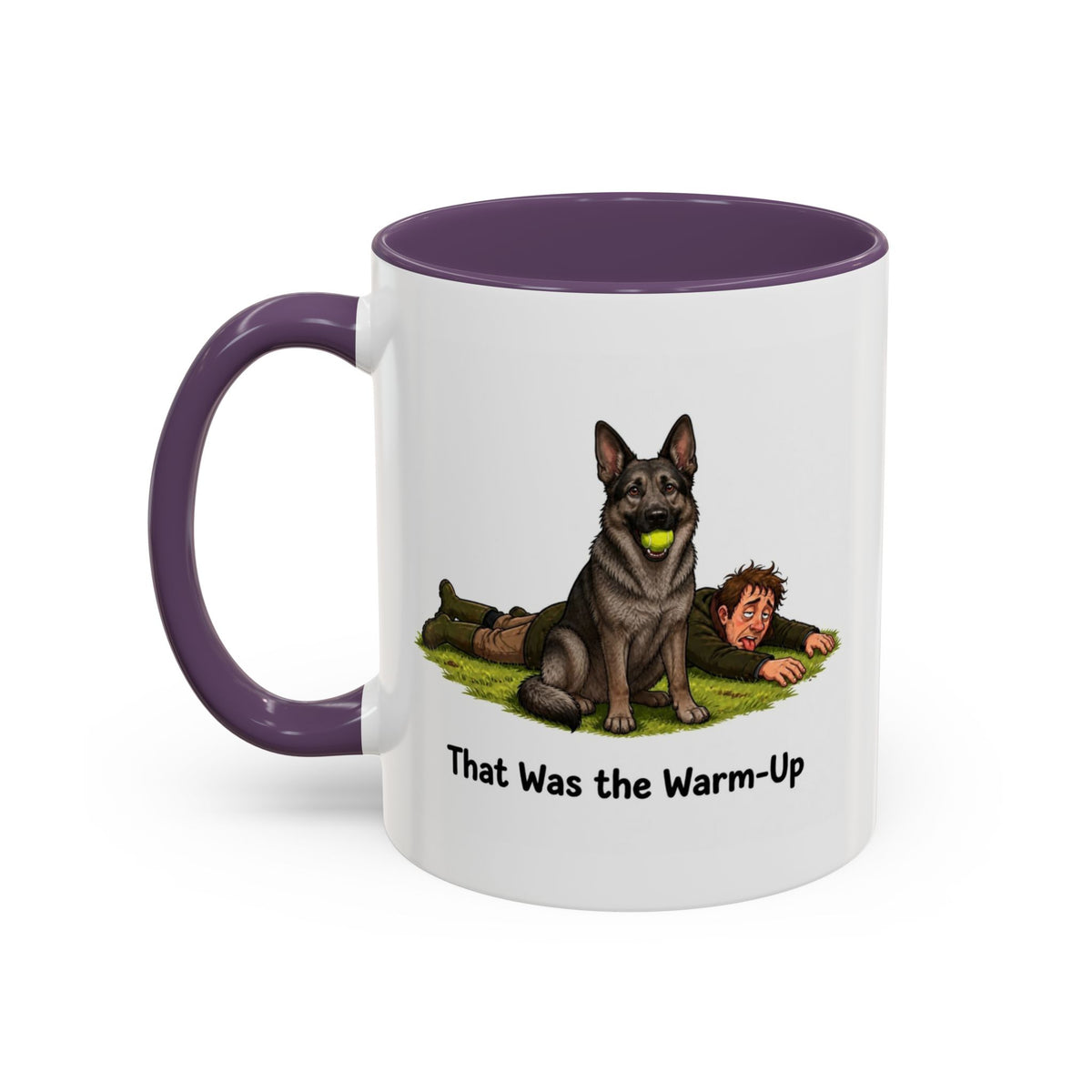 Warm-Up Mug - German Shepherd - Sable - Man