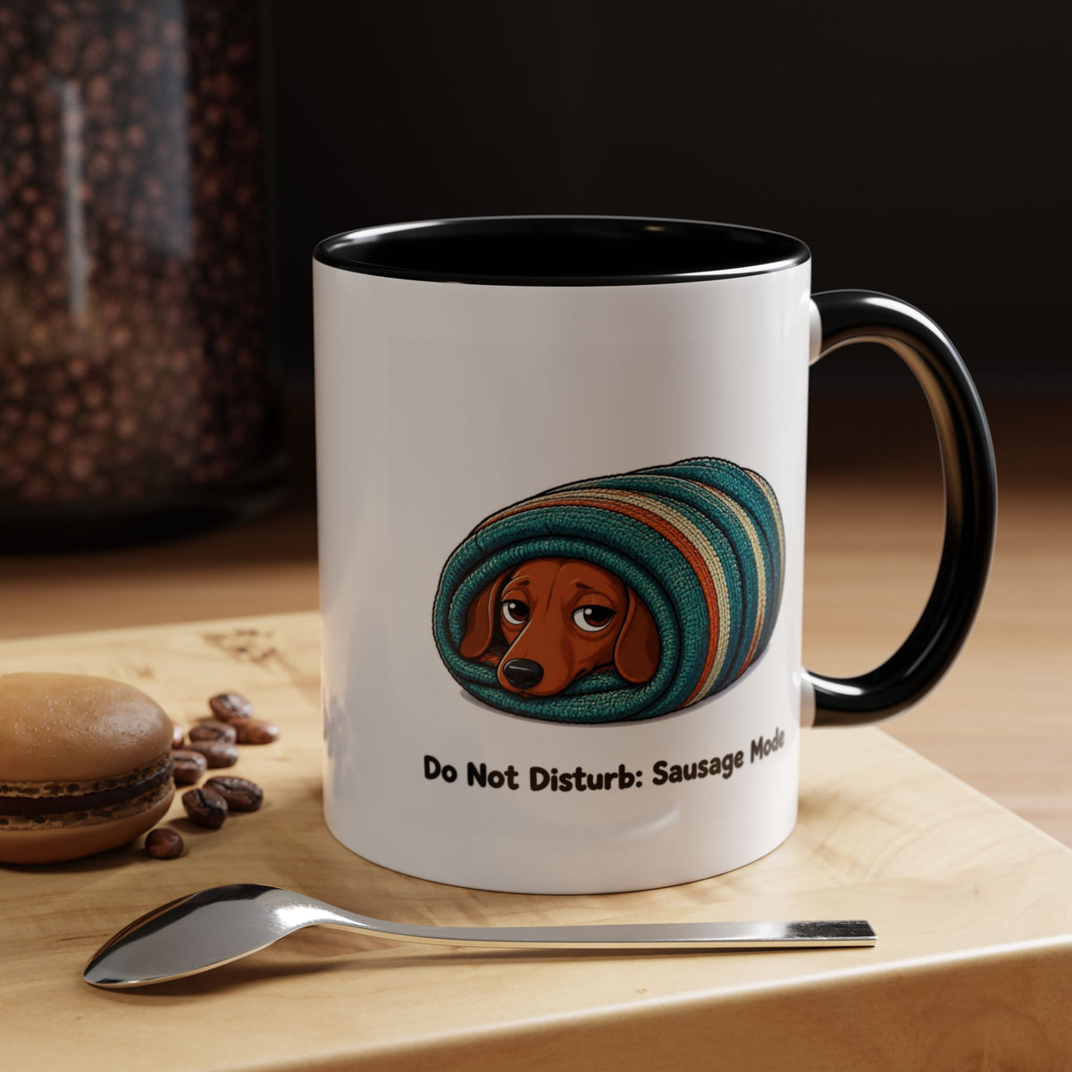 Sausage Mode Mug - Dachshund - Red