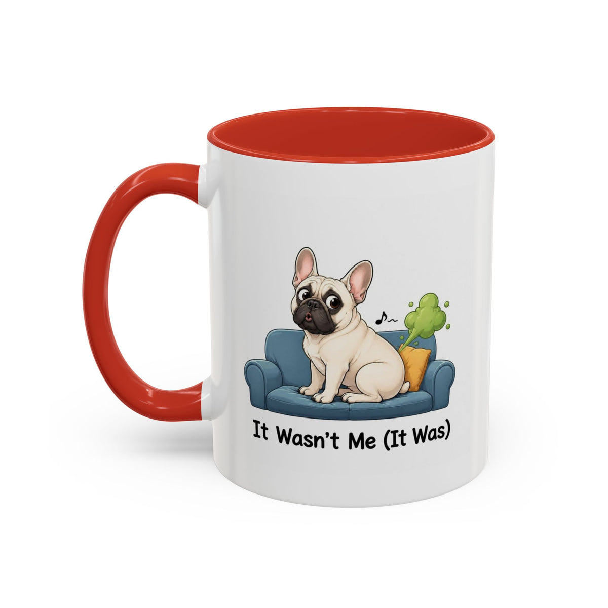 It Wasn't Me Mug - French Bulldog - Cream
