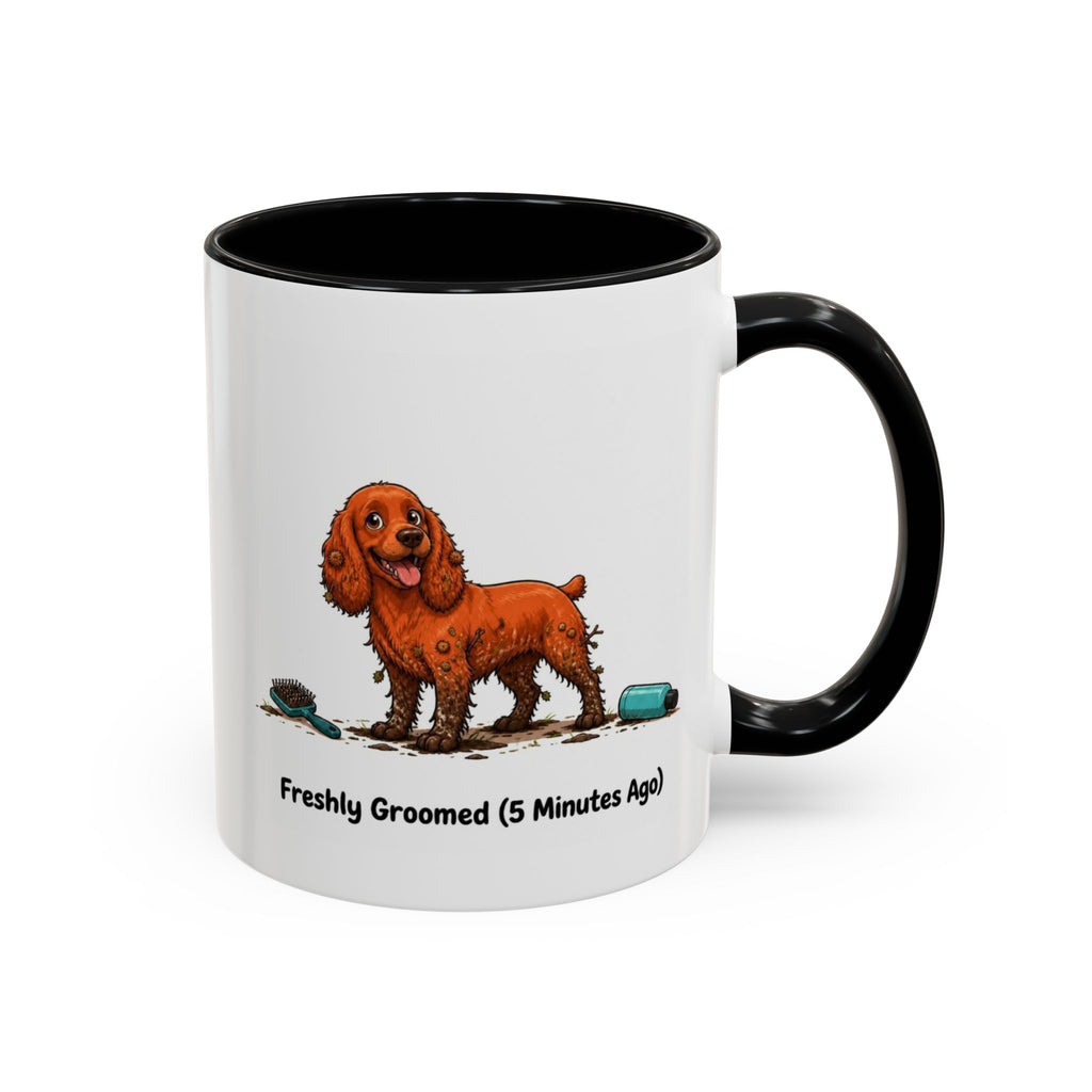 Freshly Groomed Mug - Cocker Spaniel - Red