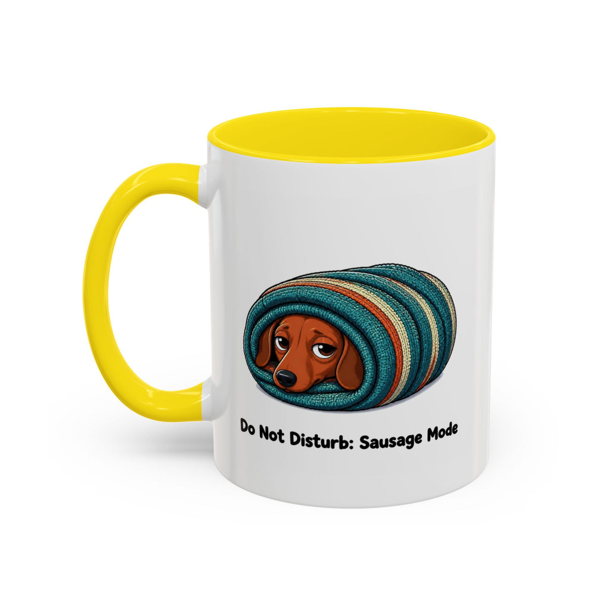 Sausage Mode Mug - Dachshund - Red