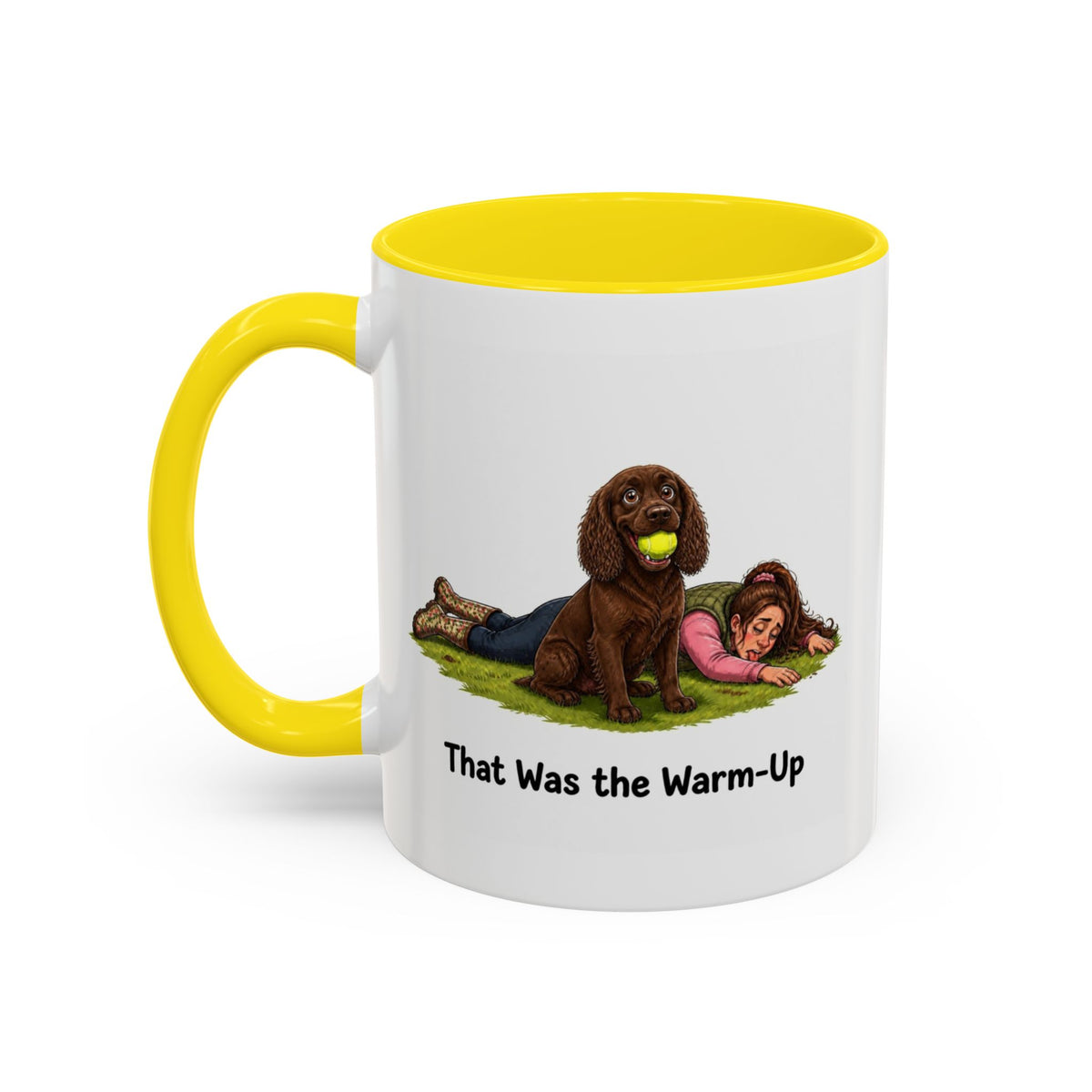 Warm-Up Mug - Cocker Spaniel - Brown - Woman