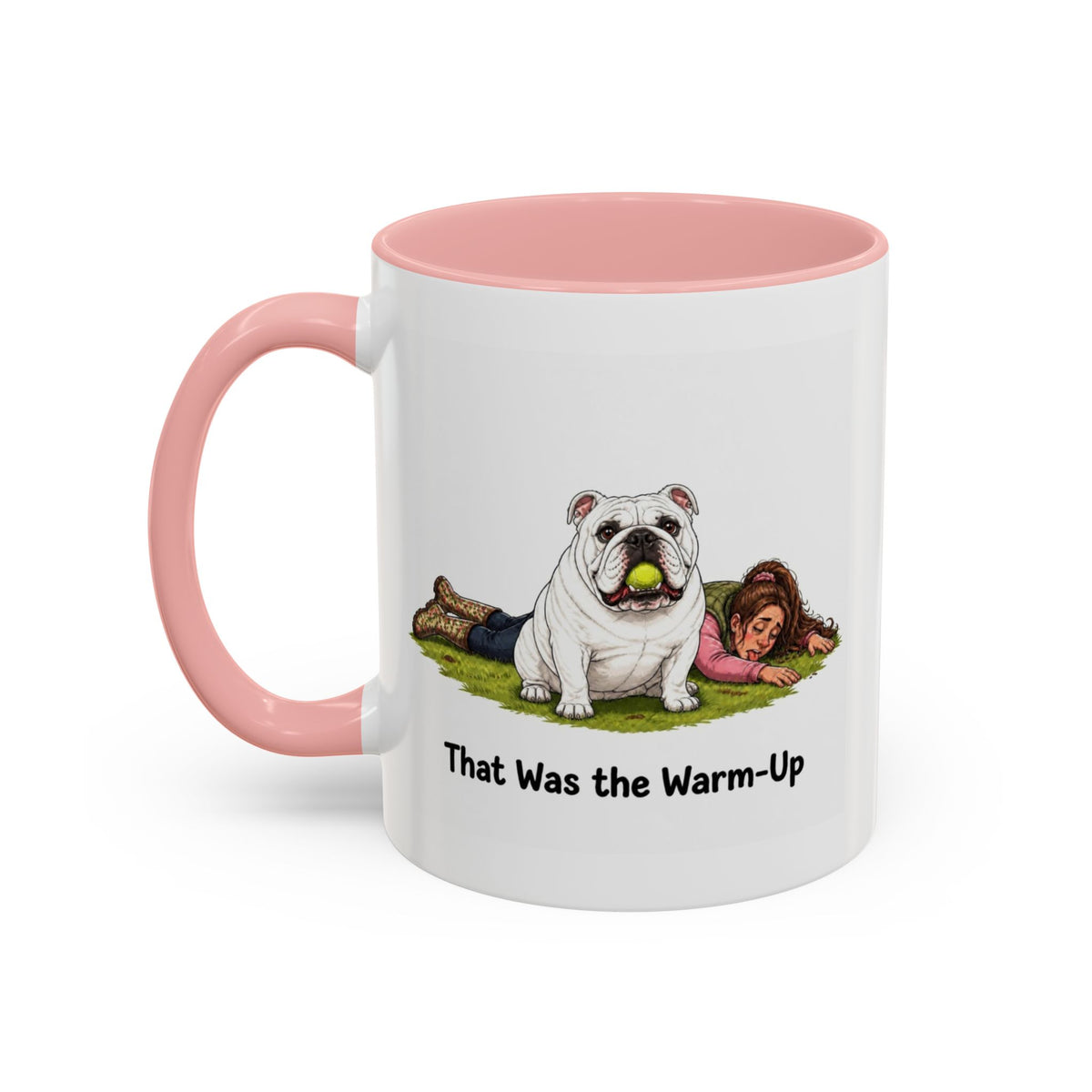 Warm-Up Mug - Bulldog - White - Woman
