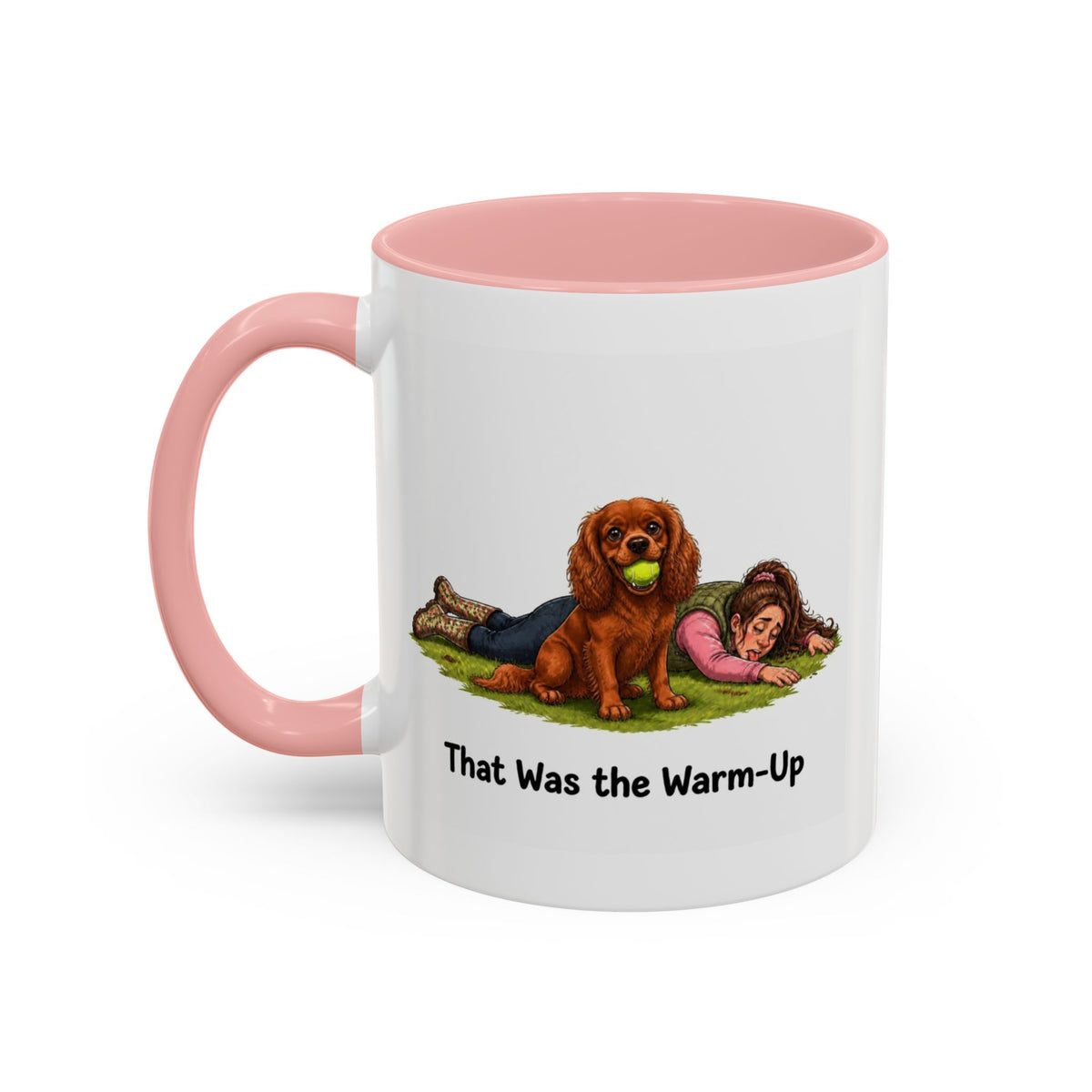 Warm-Up Mug - Cavalier King Charles Spaniel - Ruby - Woman