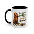 Funny Red Cocker Spaniel Mug - Professional Dickhead, Amateur Retriever, Working Gun Dog Gift, Pheasant Shooting Mug, 11oz