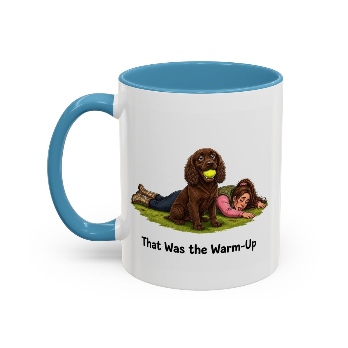 Warm-Up Mug - Cocker Spaniel - Brown - Woman