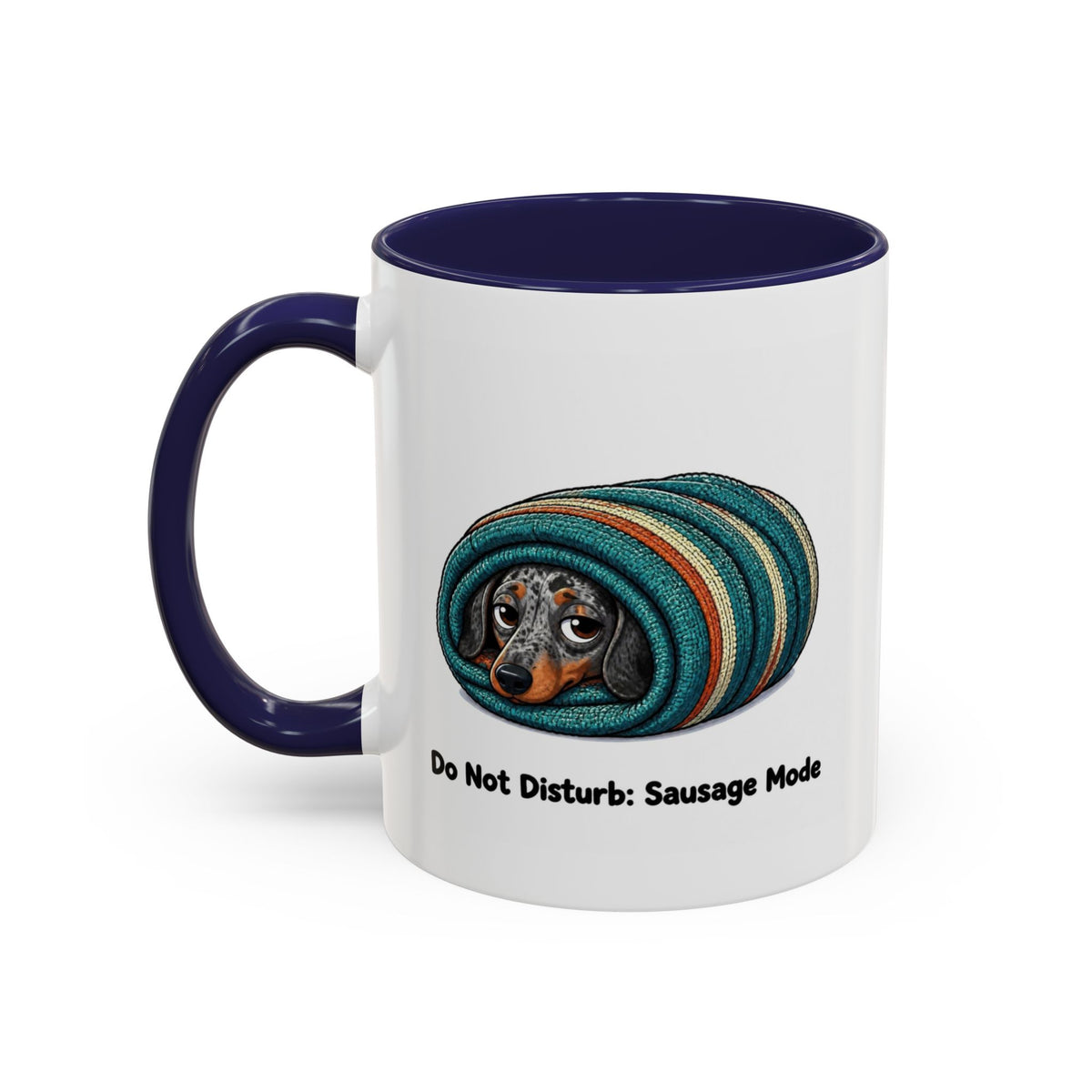 Sausage Mode Mug - Dachshund - Dapple