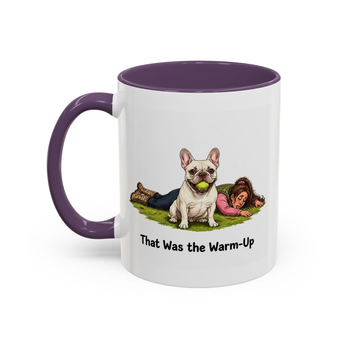 Warm-Up Mug - French Bulldog - Cream - Woman