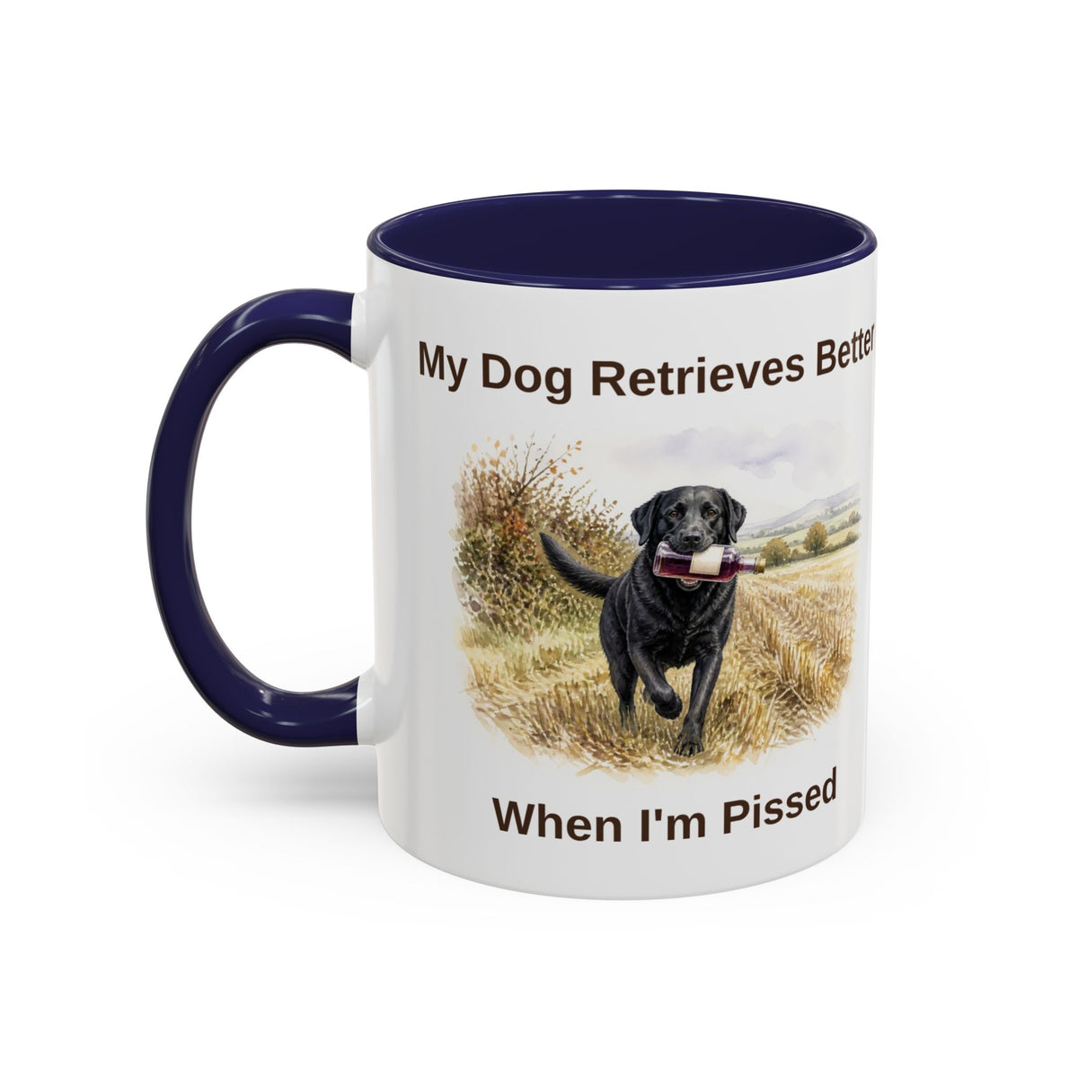 Retrieves Better Mug - Labrador - Black