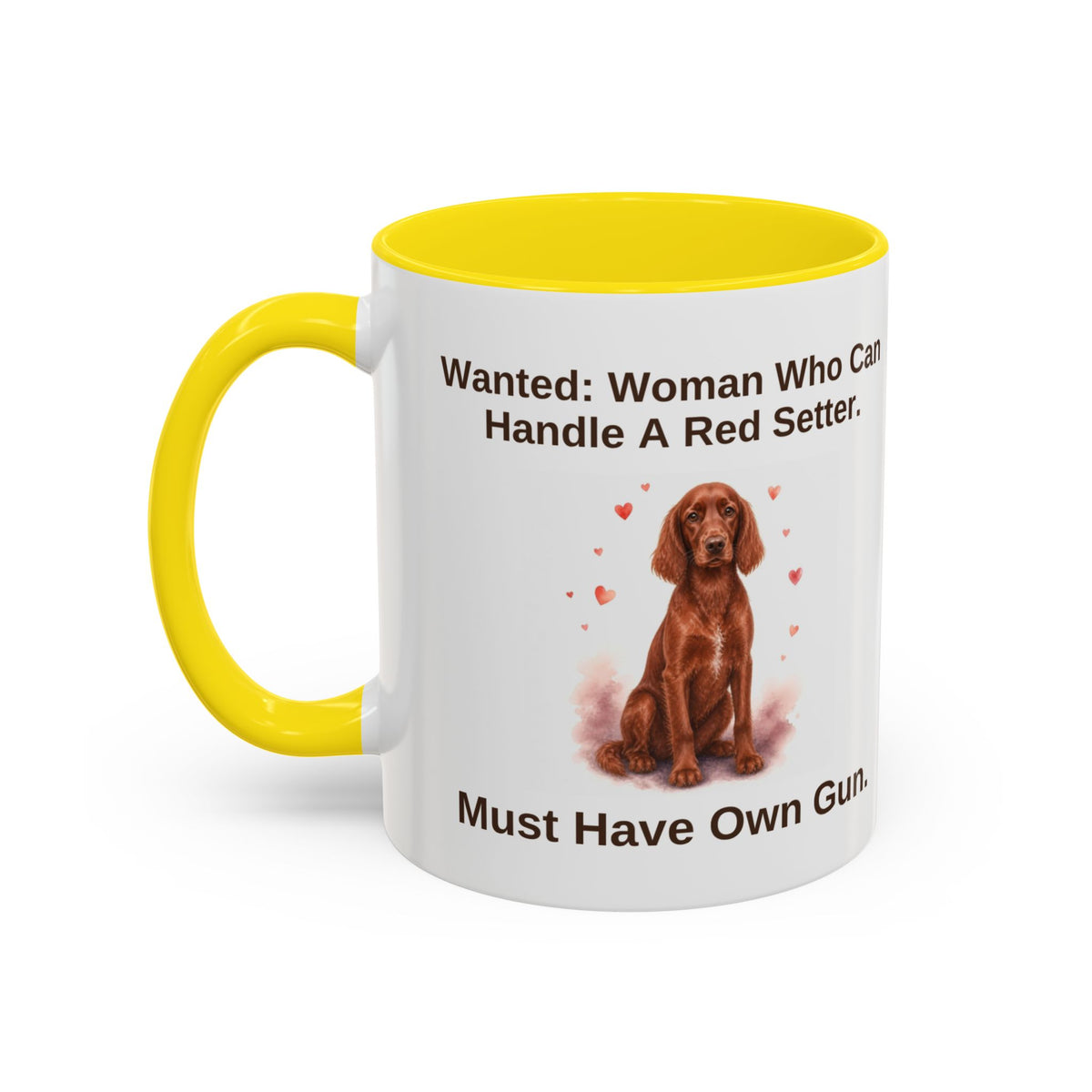 Wanted Mug - Red Setter - Red - Woman
