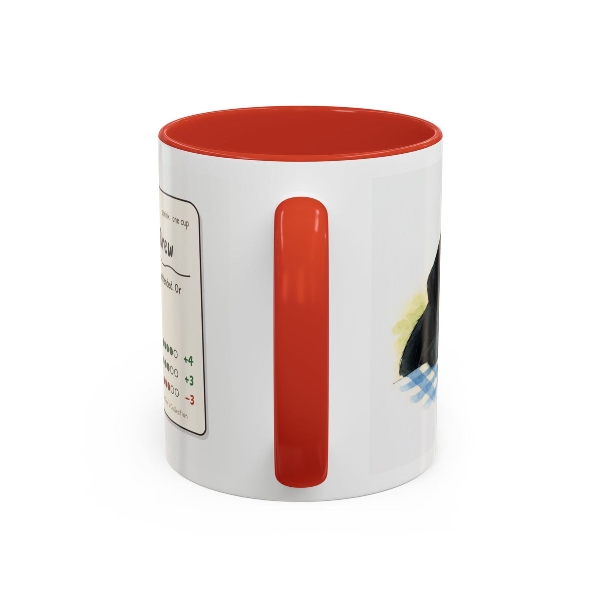 Funny black Labrador mug, food thief Lab – view 9