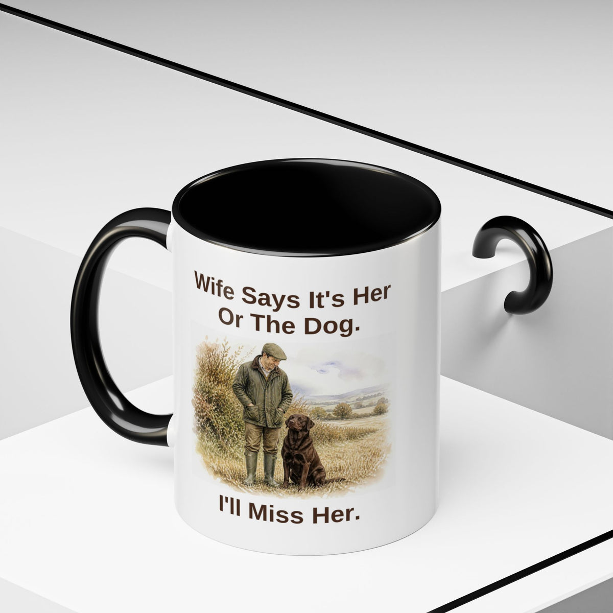 Wife Says Mug - Labrador - Chocolate