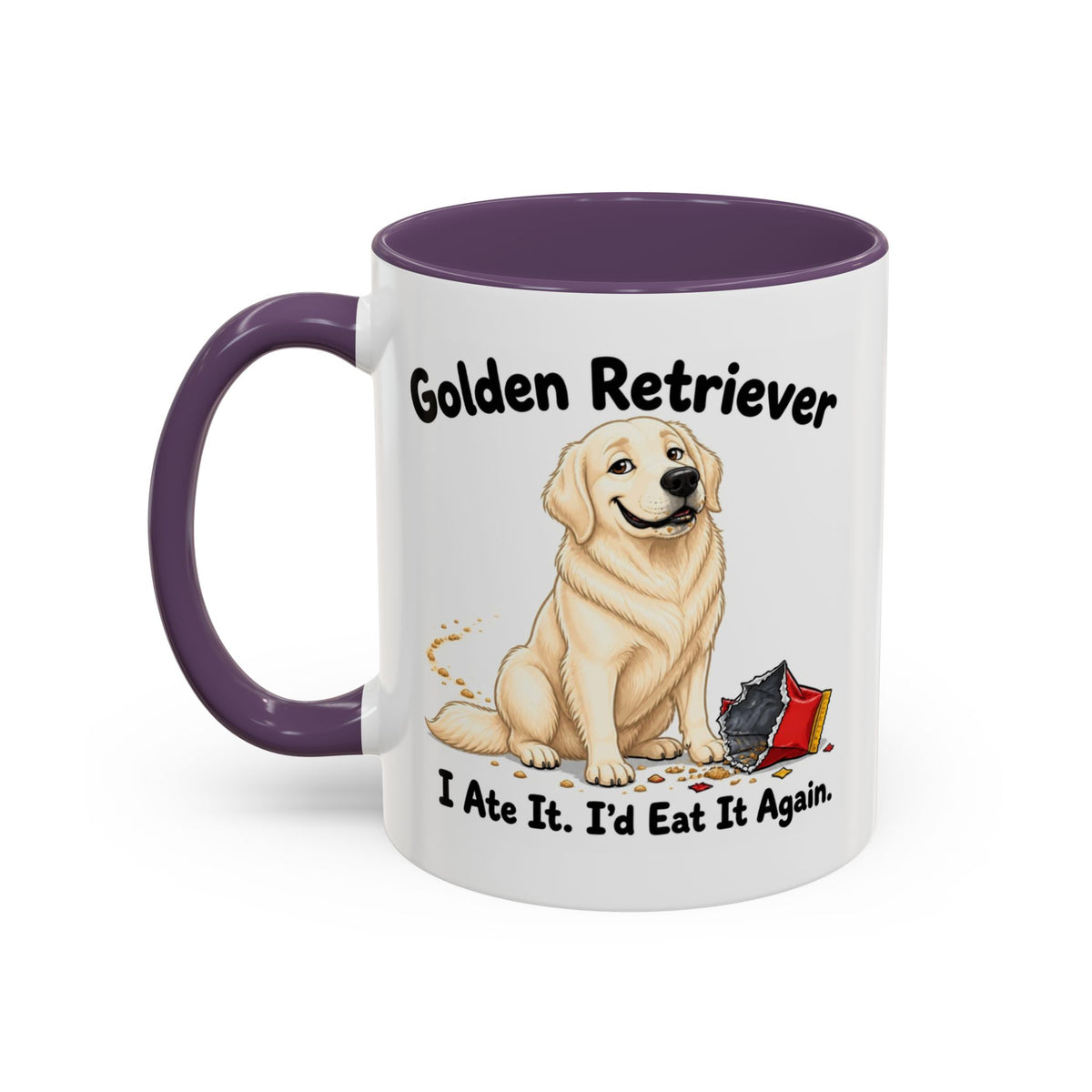 I Ate It Mug - Golden Retriever - Cream