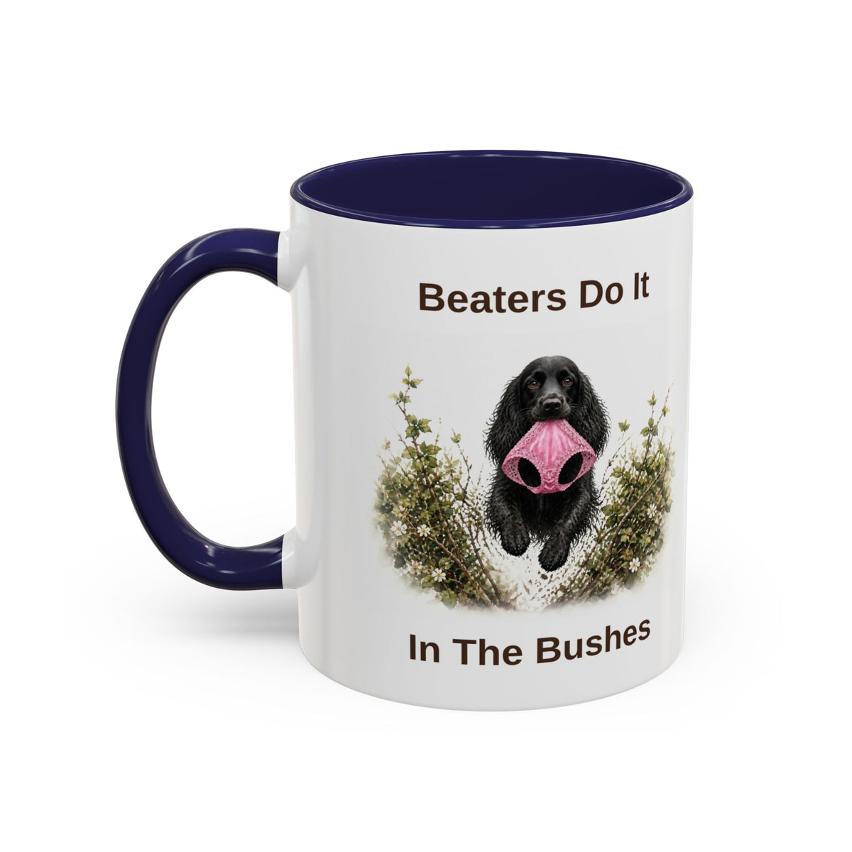 Beaters Mug - Cocker Spaniel - Black