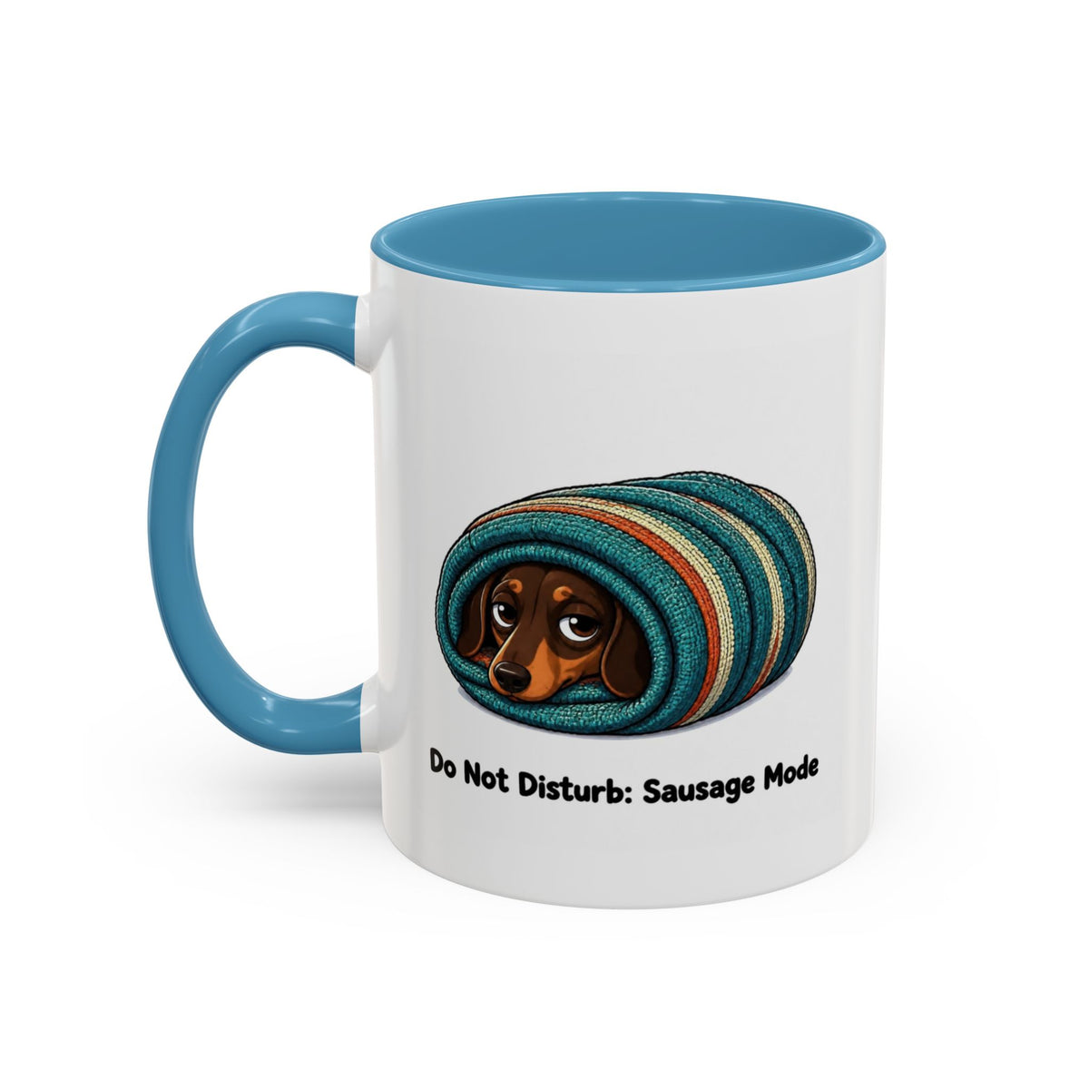 Sausage Mode Mug - Dachshund - Chocolate & Tan