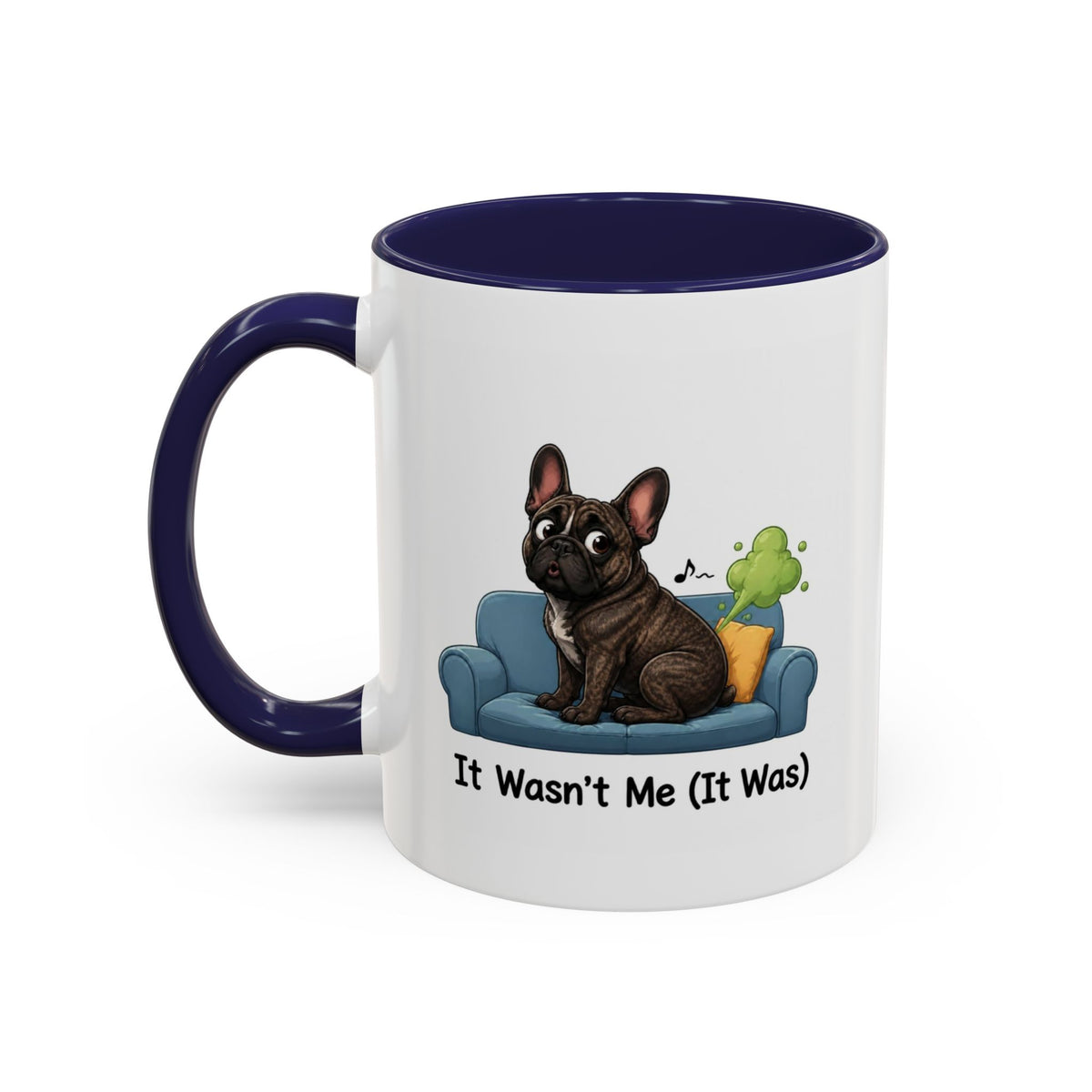 It Wasn't Me Mug - French Bulldog - Brindle