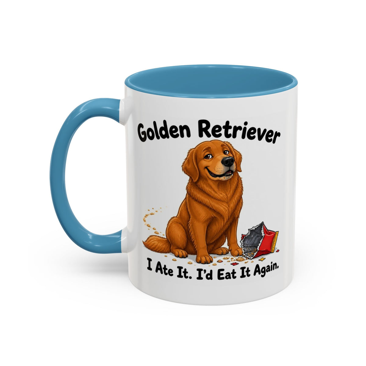 I Ate It Mug - Golden Retriever - Dark Golden