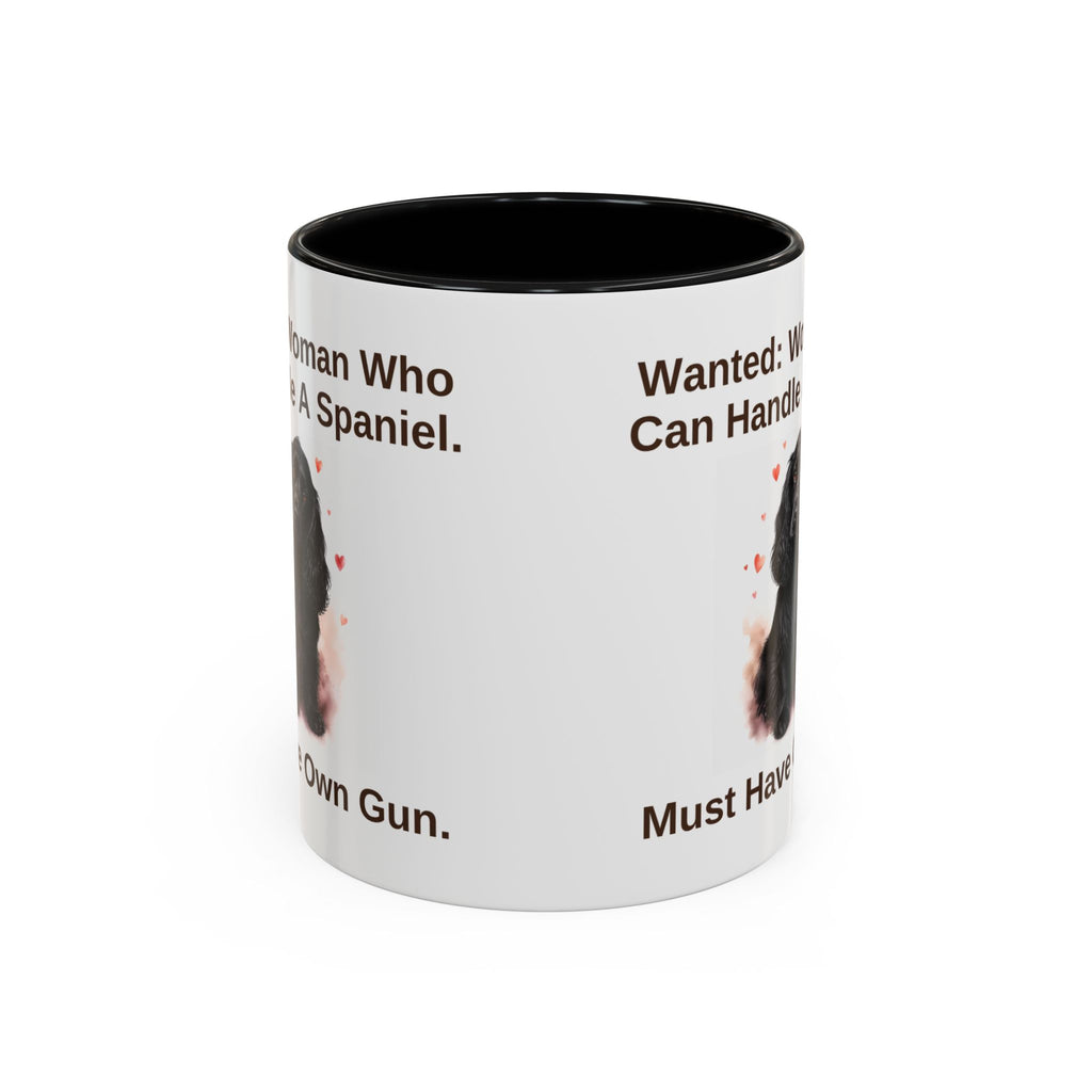 Wanted Mug - Cocker Spaniel - Black - Woman