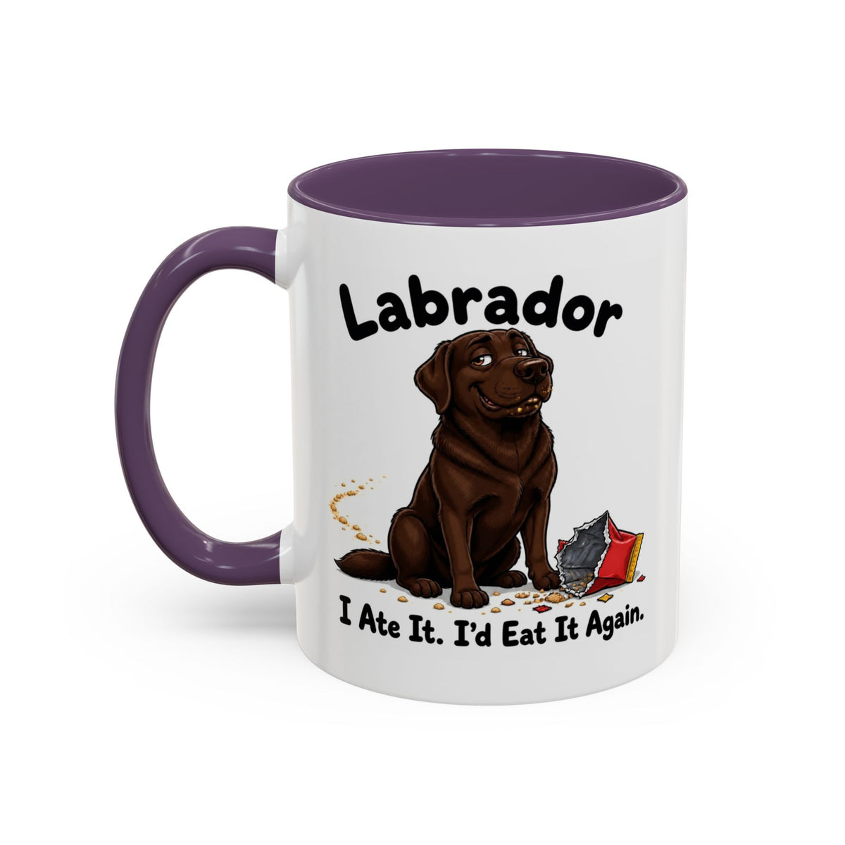 I Ate It Mug - Labrador - Chocolate