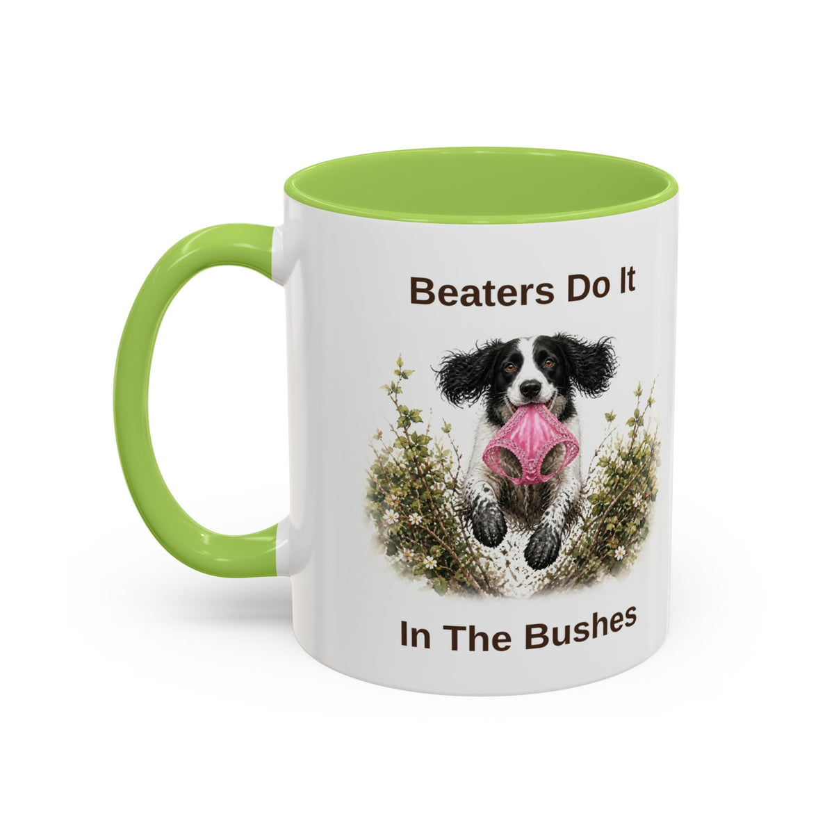 Beaters Mug - Springer Spaniel - Black & White