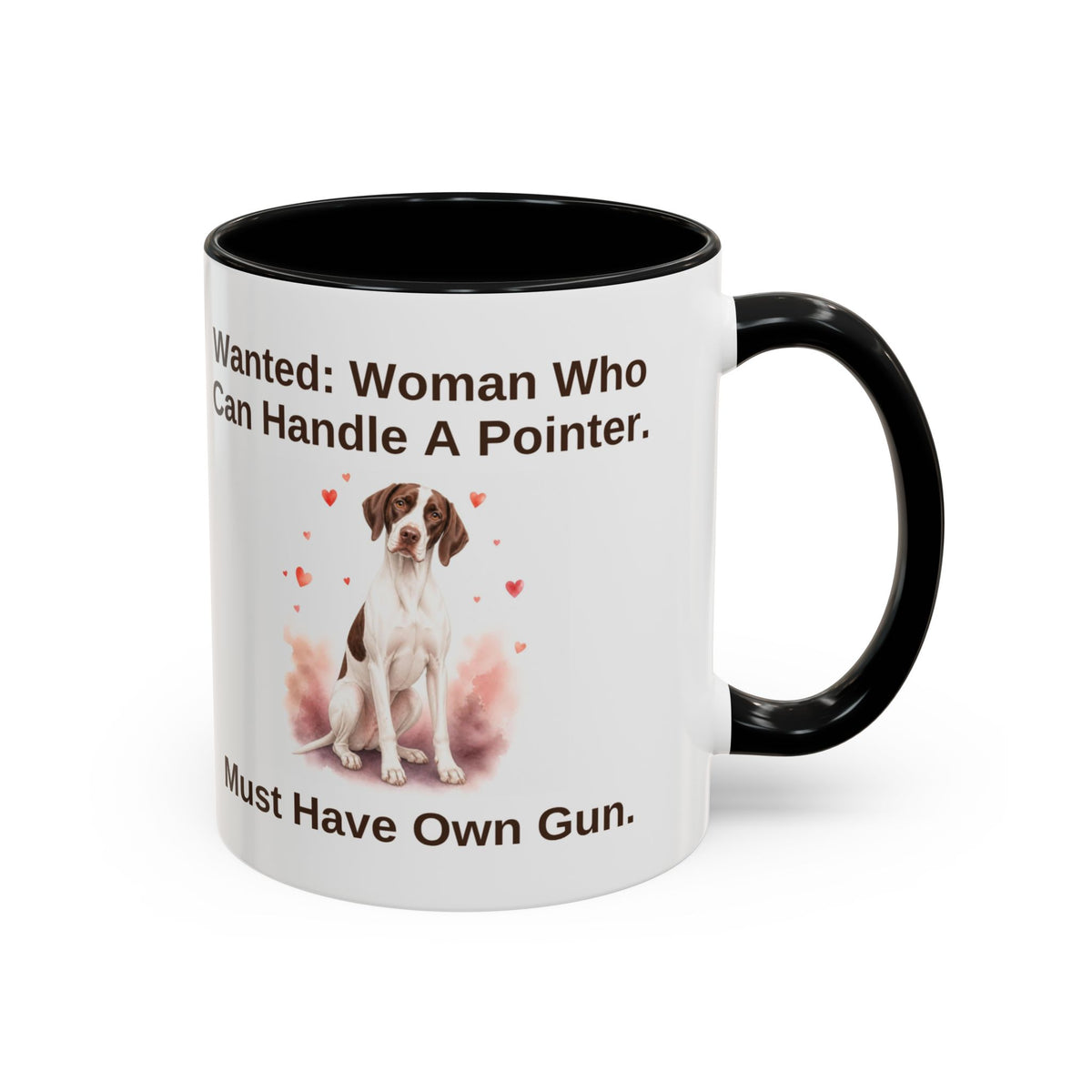 Wanted Mug - English Pointer - Liver & White - Woman