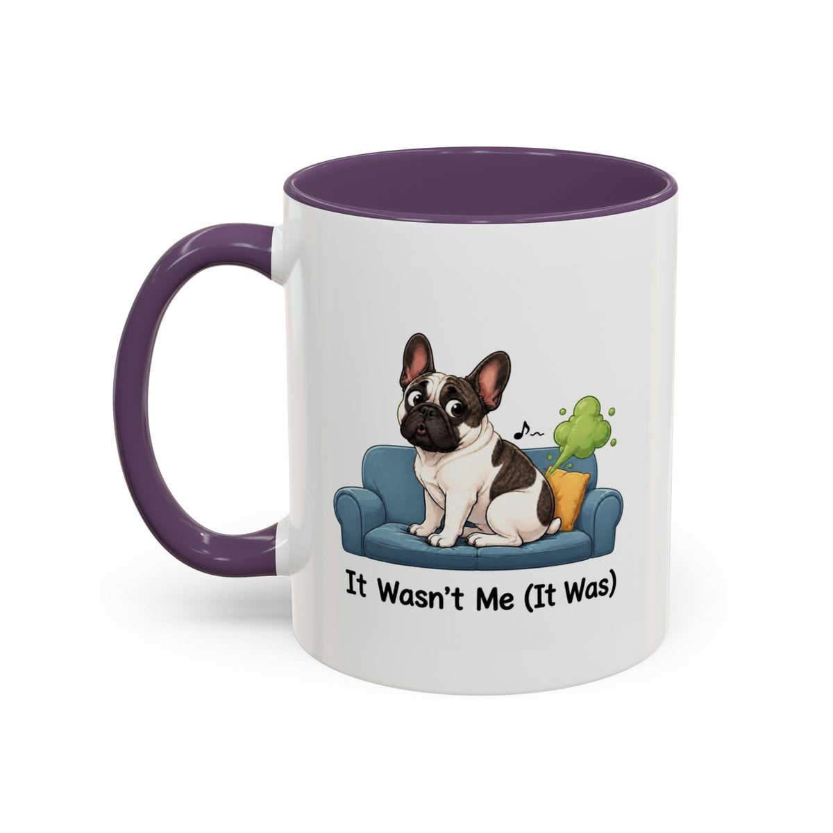 It Wasn't Me Mug - French Bulldog - Pied