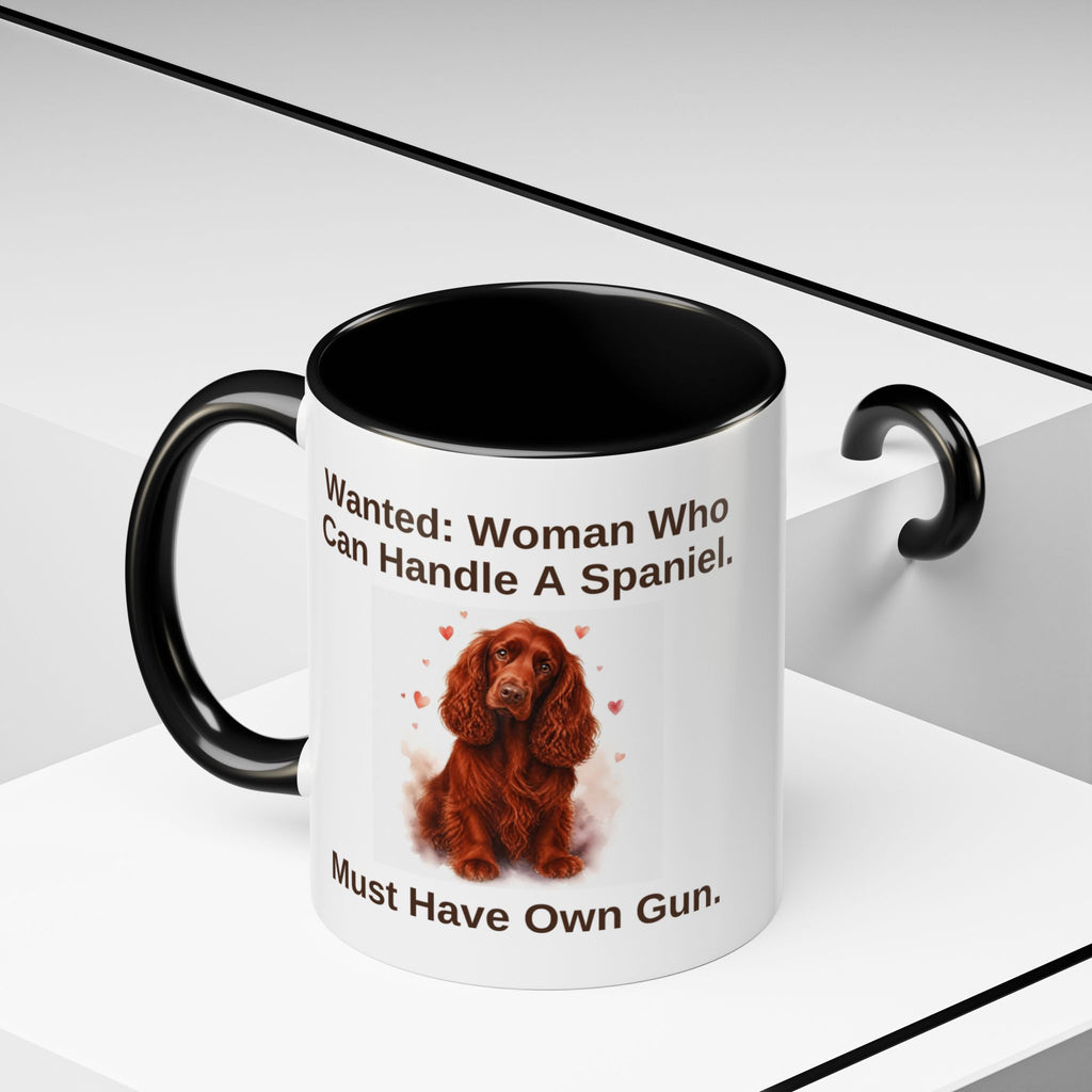 Wanted Mug - Cocker Spaniel - Red - Woman