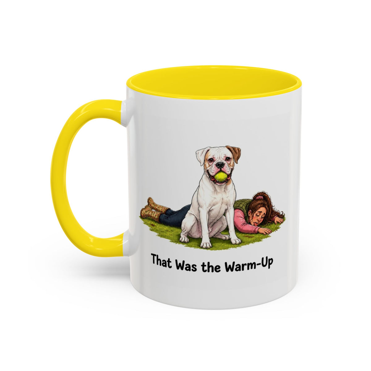 Warm-Up Mug - Boxer - White - Woman