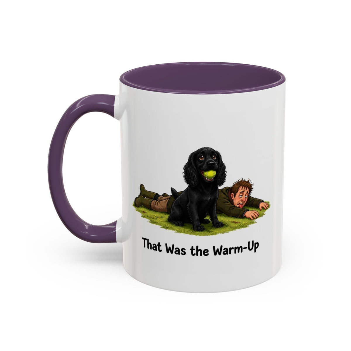 Warm-Up Mug - Cocker Spaniel - Black - Man