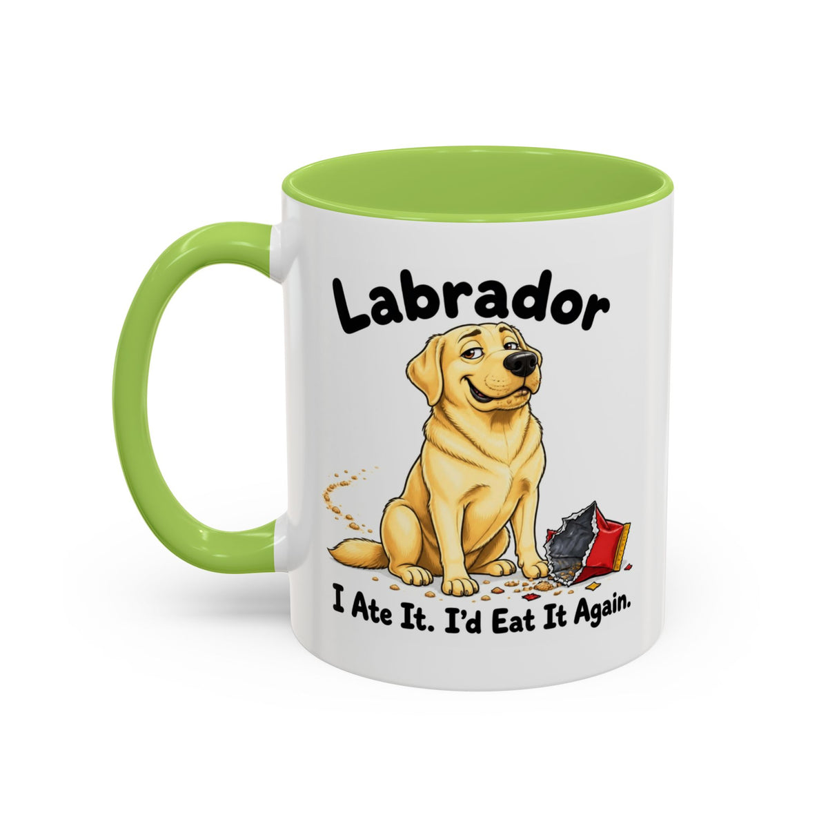 I Ate It Mug - Labrador - Yellow