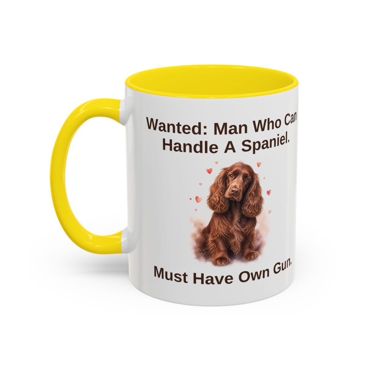 Wanted Mug - Cocker Spaniel - Brown - Man