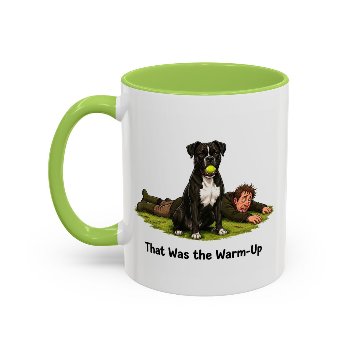 Warm-Up Mug - Boxer - Reverse Brindle - Man