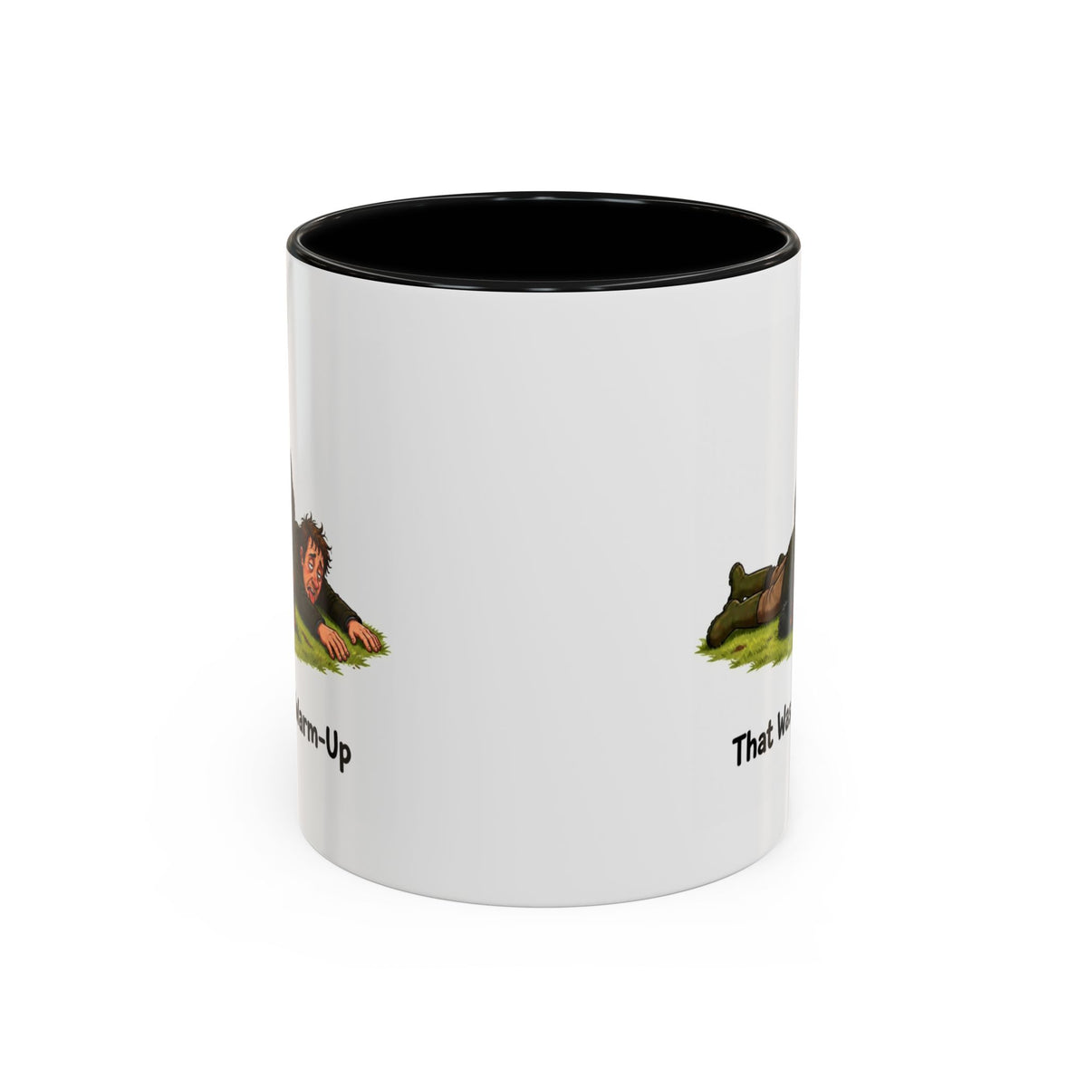 Warm-Up Mug - Mini Long Haired Dachshund - Black & Tan - Man