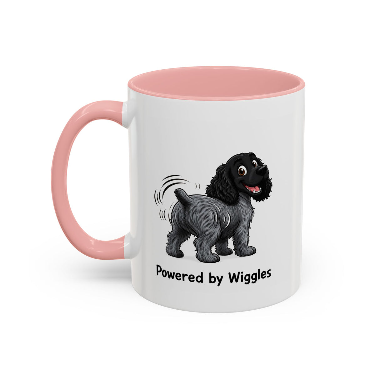 Powered by Wiggles Mug - Cocker Spaniel - Blue Roan