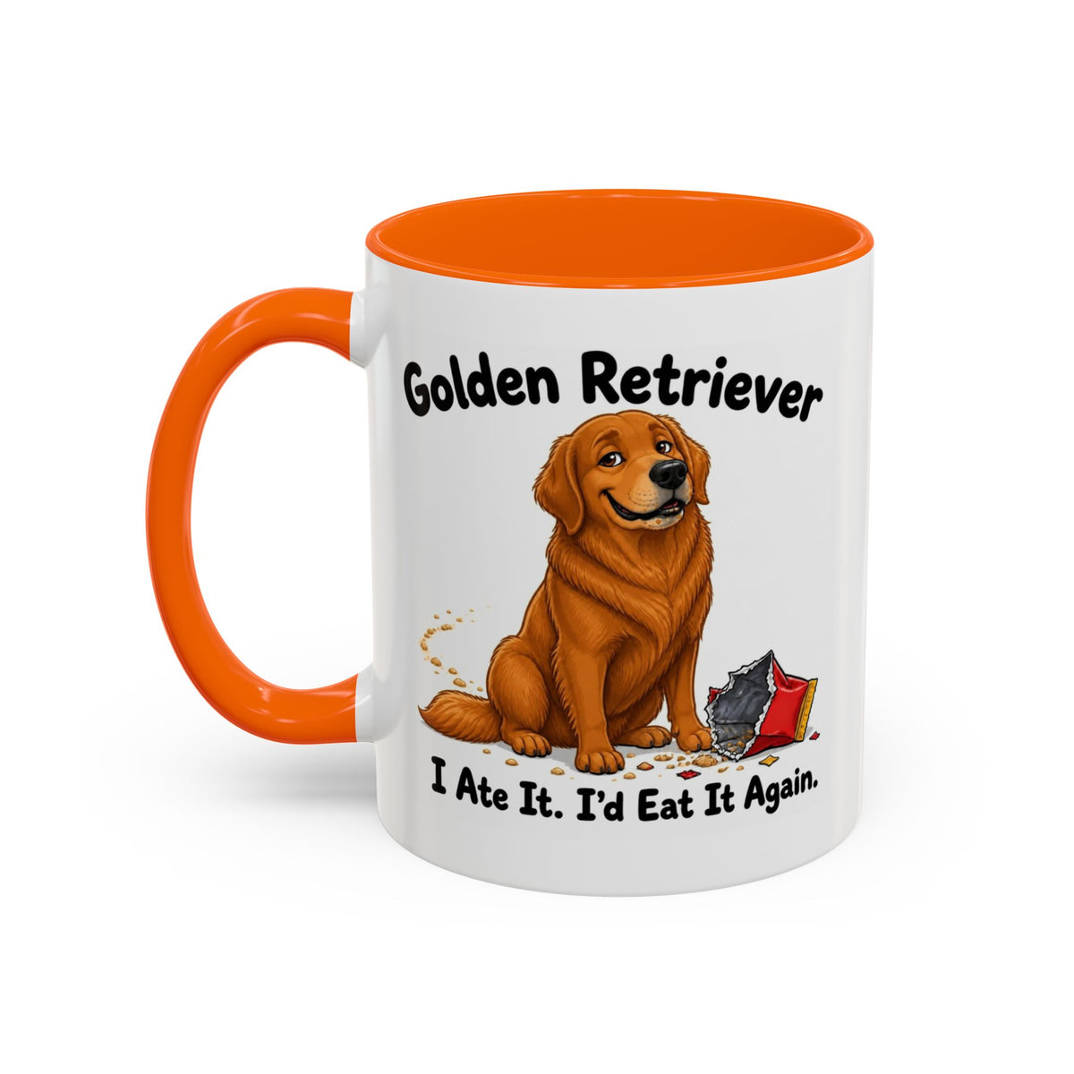 I Ate It Mug - Golden Retriever - Dark Golden