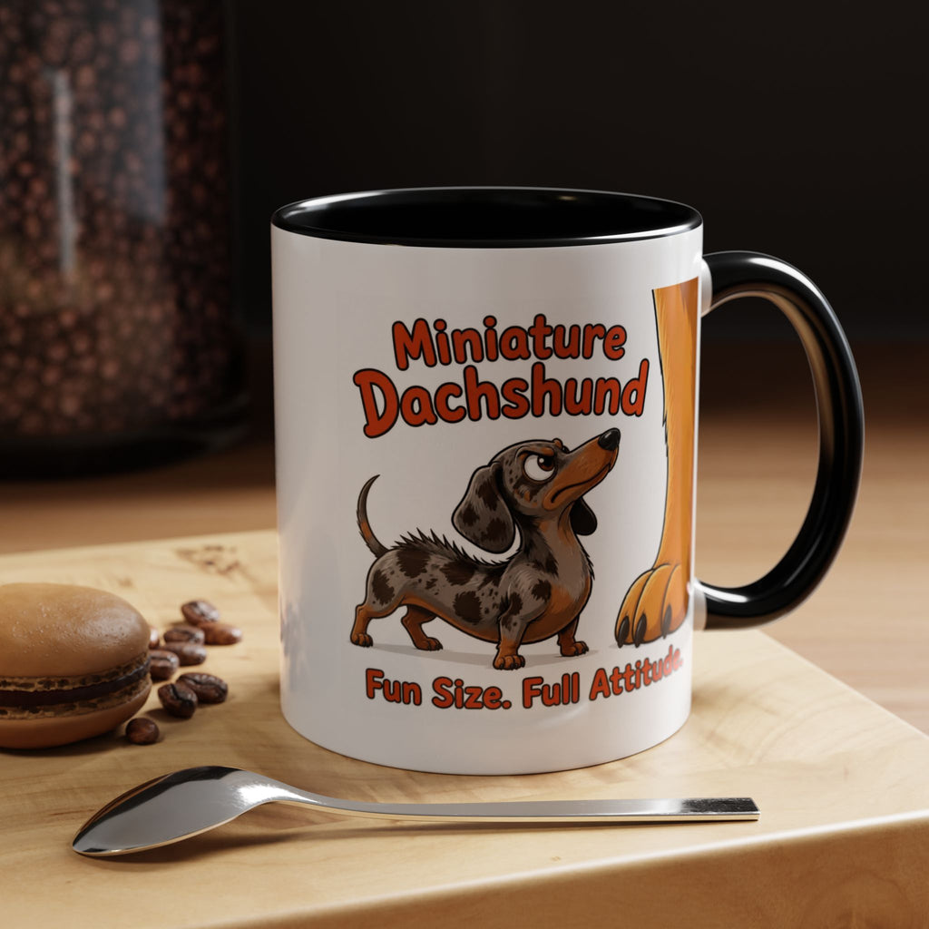 Fun Size Full Attitude Mug - Dachshund - Dapple