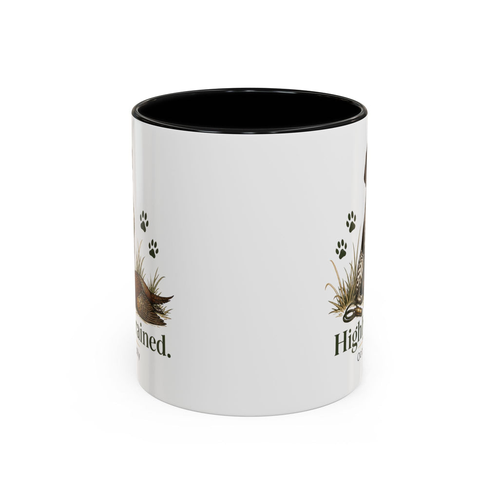 Funny German Shorthaired Pointer Mug - Highly Trained Occasionally, Gundog Owner Gift, Shooting Dog Lover Coffee Mug, 11oz
