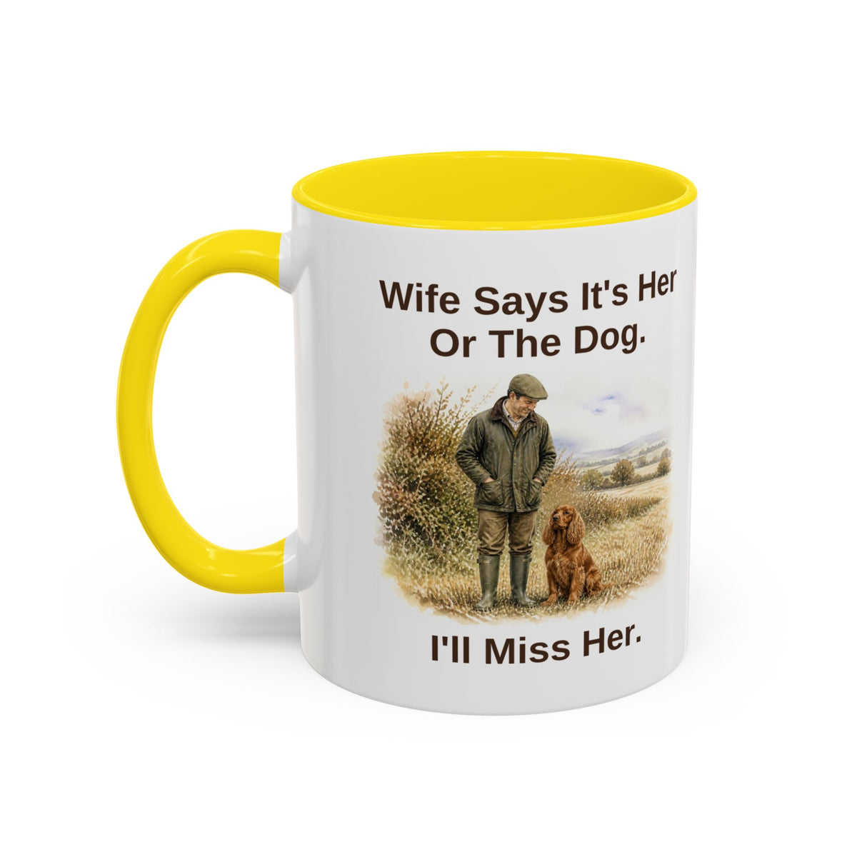Wife Says Mug - Cocker Spaniel - Red
