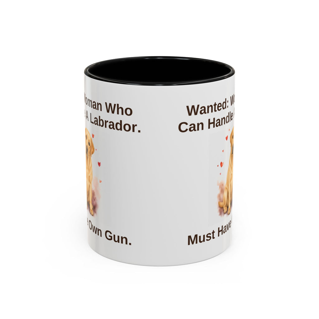 Wanted Mug - Labrador - Yellow - Woman