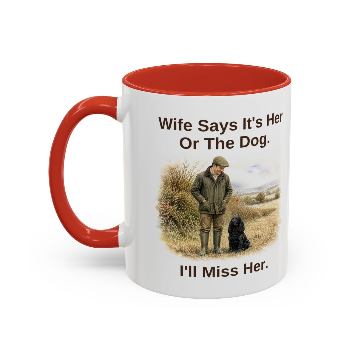Wife Says Mug - Cocker Spaniel - Black