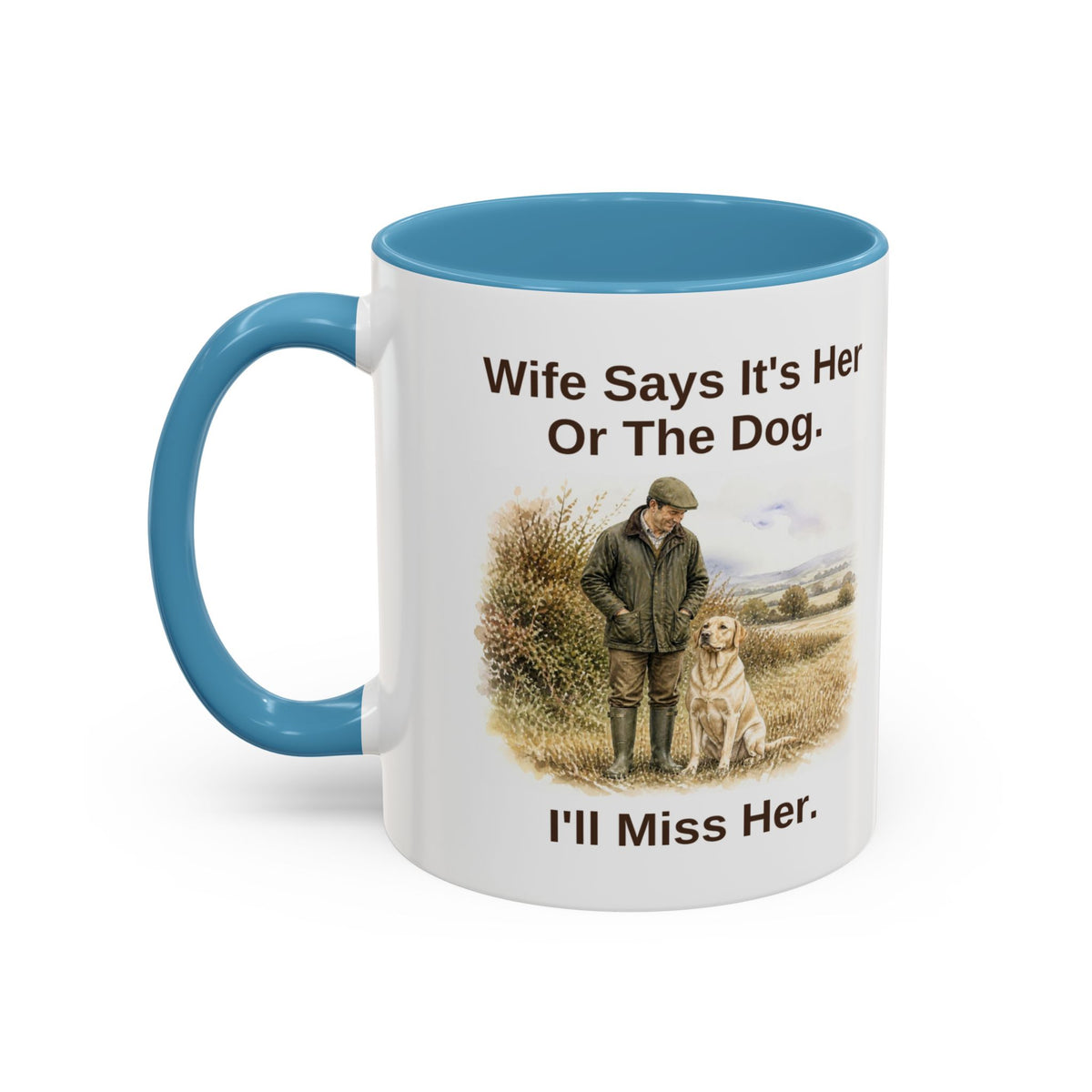 Wife Says Mug - Labrador - Yellow