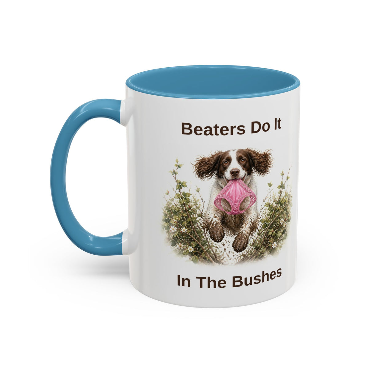 Beaters Mug - Springer Spaniel - Liver & White