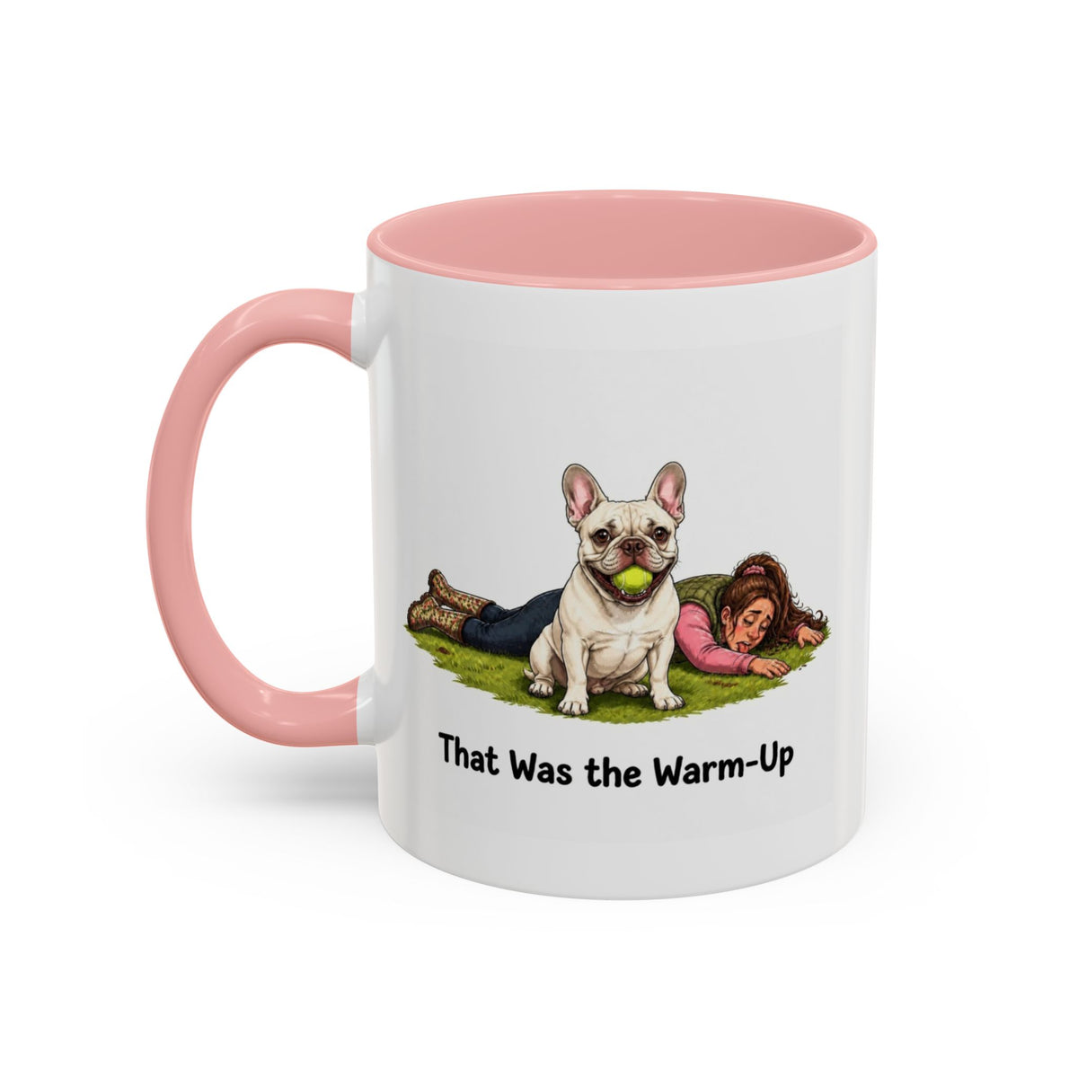 Warm-Up Mug - French Bulldog - Cream - Woman