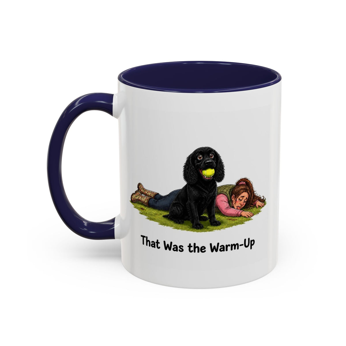 Warm-Up Mug - Cocker Spaniel - Black - Woman