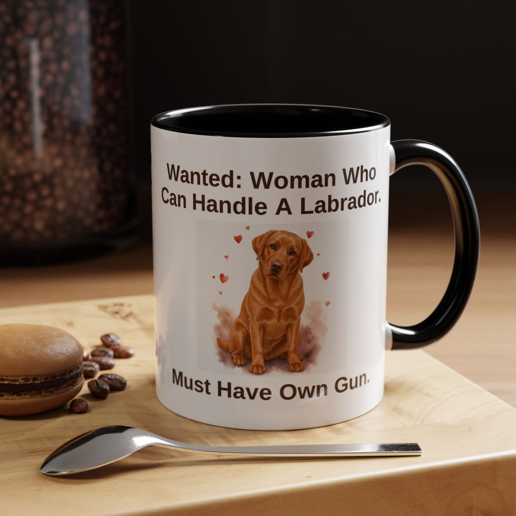 Wanted Mug - Labrador - Fox Red - Woman