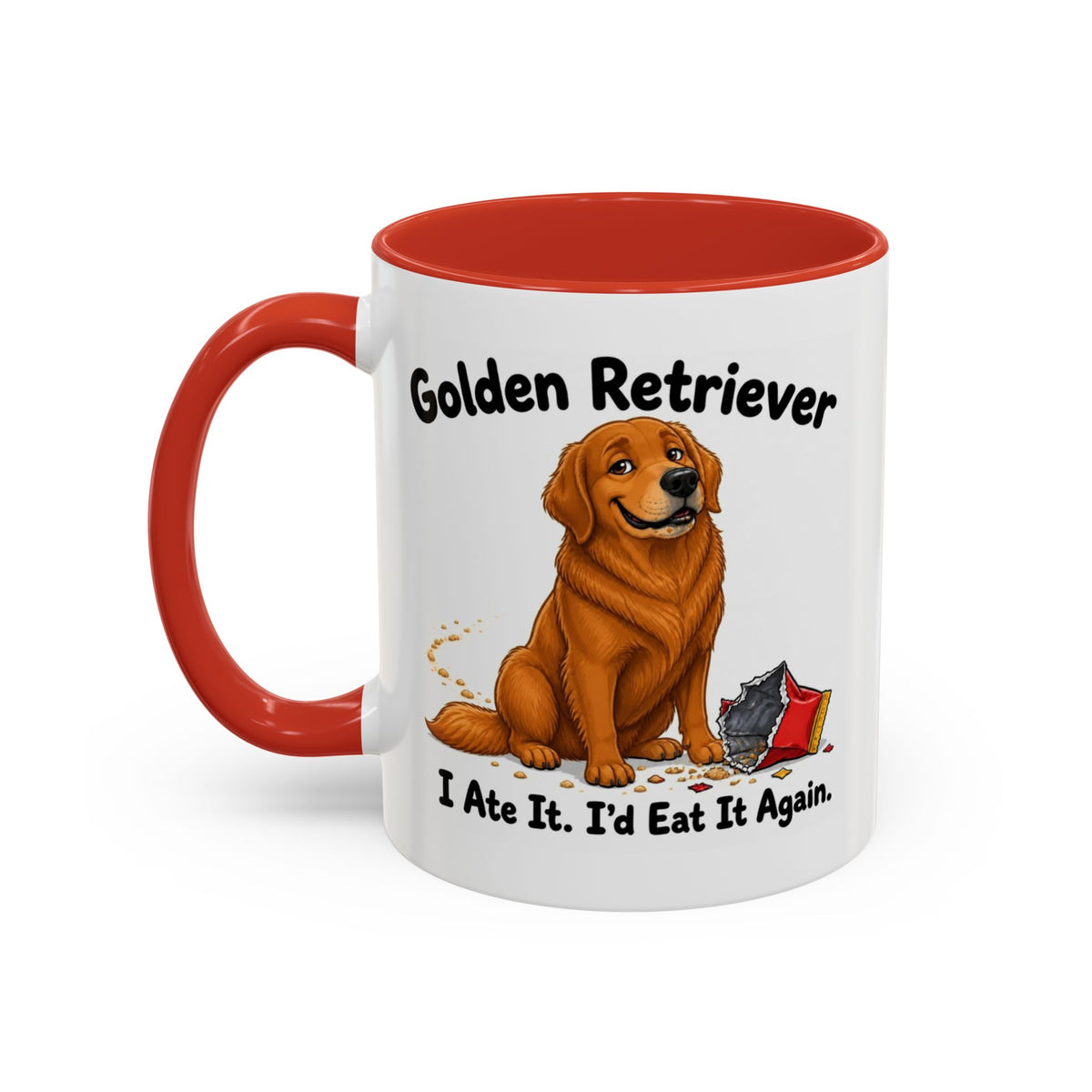 I Ate It Mug - Golden Retriever - Dark Golden