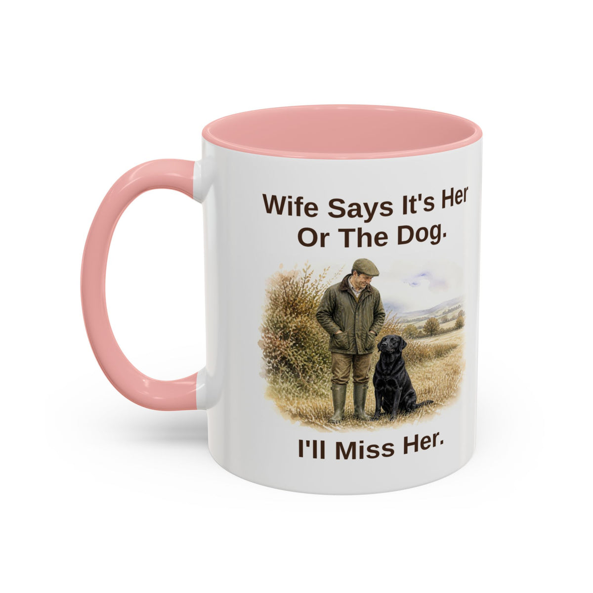 Wife Says Mug - Labrador - Black