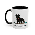 Freshly Groomed Mug - Miniature Schnauzer - Black