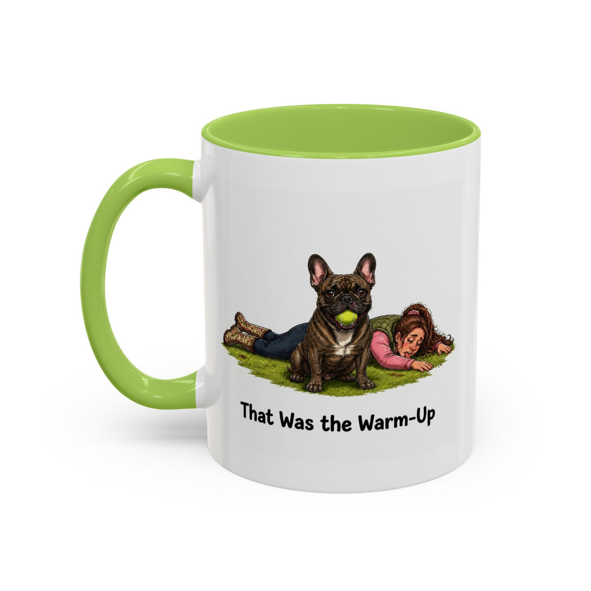 Warm-Up Mug - French Bulldog - Brindle - Woman